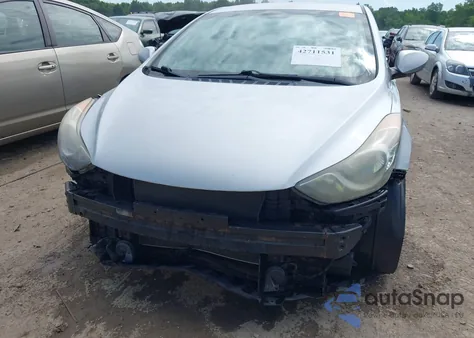 2012 Hyundai Elantra Gls из США, поврежденный, VIN 5NPDH4AE2CH072806